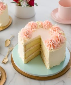 Classic Vanilla Birthday Cake